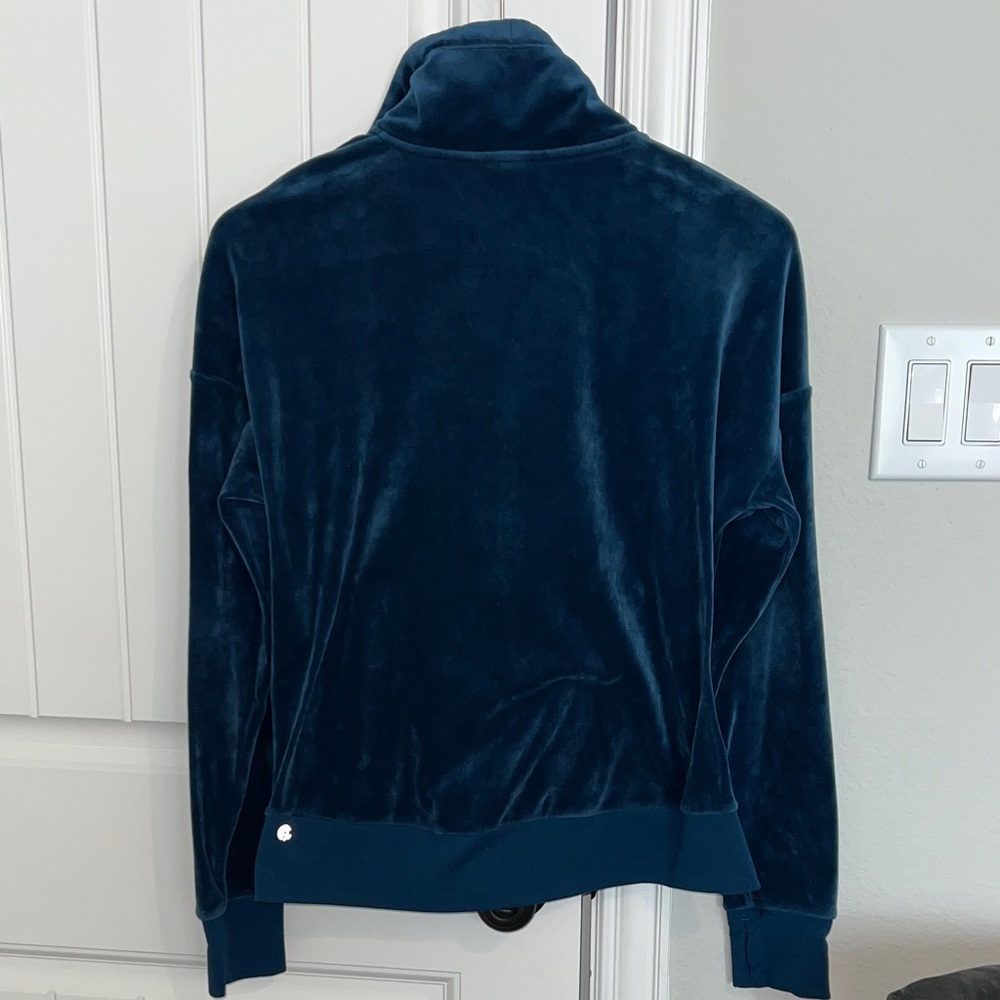 C9 by Champion Women's Velour Quarter Zip - Picture 5 of 5